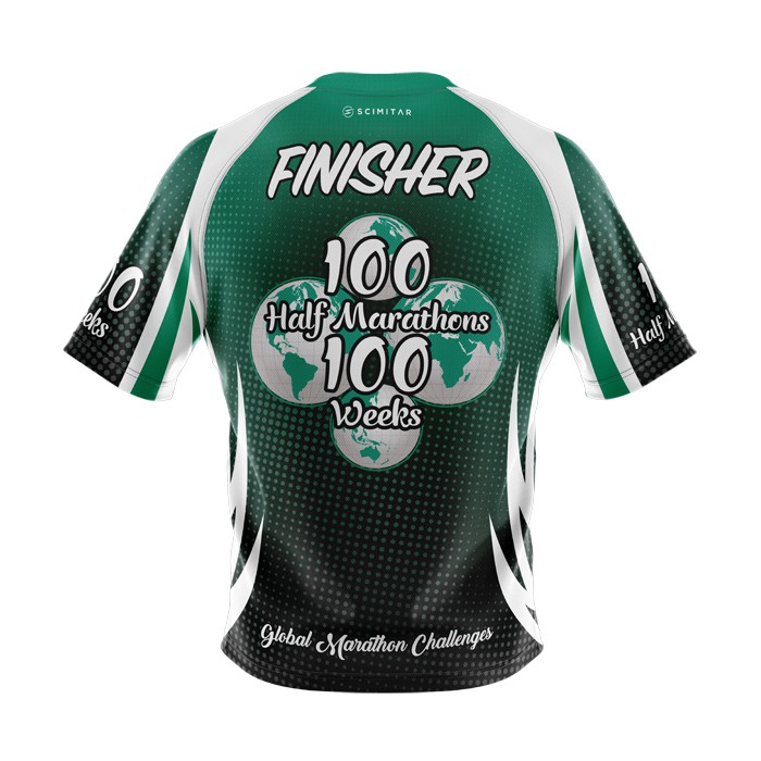 Global Marathon Challenges : 100 Half Marathons in 100 Weeks<br>Technical T-Shirt