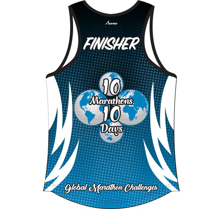 Global Marathon Challenges : 10 Marathons in 10 Days<br>Technical Vest